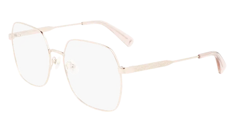 LONGCHAMP Donna LO2148 770 Montature da vista Metallo Oro  Squadrata Normale Fotocromatiche