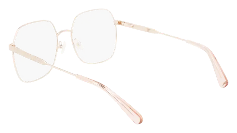 LONGCHAMP Donna LO2148 770 Montature da vista Metallo Oro Squadrata Normale Fotocromatiche miniatura 3