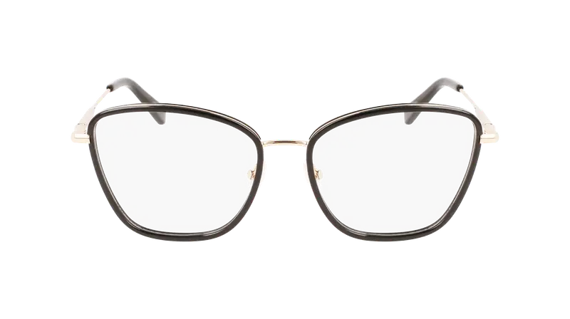 LONGCHAMP Donna LO2150 001 Montature da vista Metallo Nero Farfalla Normale Fotocromatiche miniatura 2