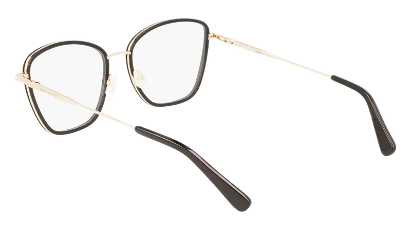 LONGCHAMP Donna LO2150 001 Montature da vista Metallo Nero Farfalla Normale Fotocromatiche miniatura 3