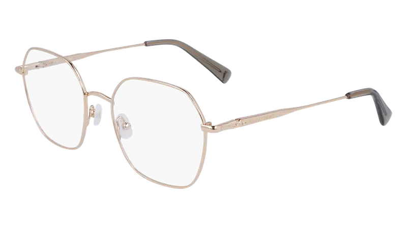 LONGCHAMP Donna LO2152 714 Montature da vista Metallo Oro  Squadrata Normale Fotocromatiche