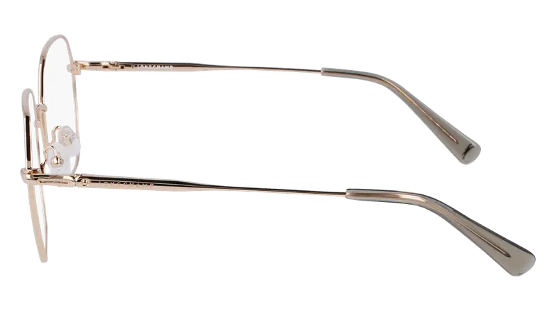 LONGCHAMP Donna LO2152 714 Montature da vista Metallo Oro Squadrata Normale Fotocromatiche miniatura 3