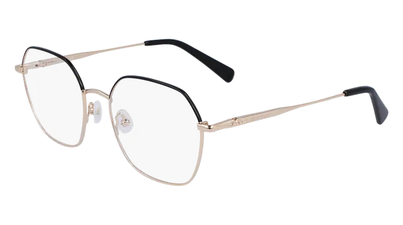 LONGCHAMP Donna LO2152 728 Montature da vista Metallo Oro  Squadrata Normale Fotocromatiche