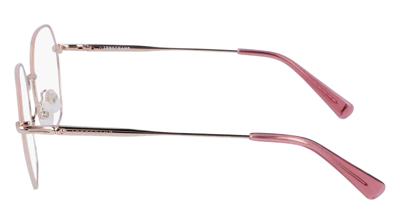 LONGCHAMP Donna LO2152 770 Montature da vista Metallo Oro Squadrata Normale Fotocromatiche miniatura 3