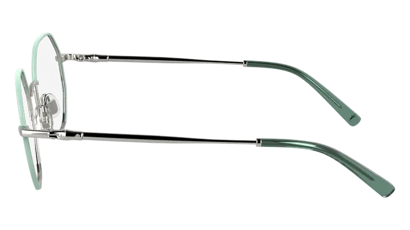 LONGCHAMP Donna LO2166 045 Montature da vista Metallo Argento Squadrata Normale miniatura 2