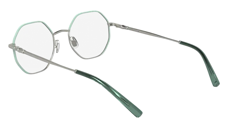 LONGCHAMP Donna LO2166 045 Montature da vista Metallo Argento Squadrata Normale miniatura 3