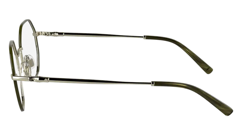 LONGCHAMP Donna LO2166 708 Montature da vista Metallo Oro Squadrata Normale miniatura 2