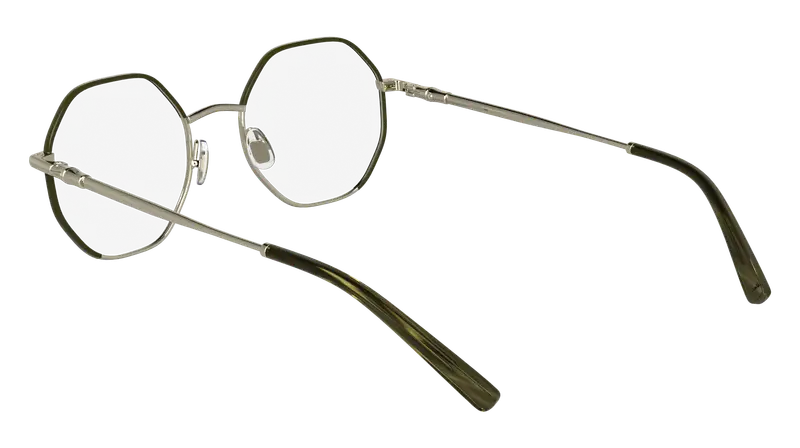 LONGCHAMP Donna LO2166 708 Montature da vista Metallo Oro Squadrata Normale miniatura 3