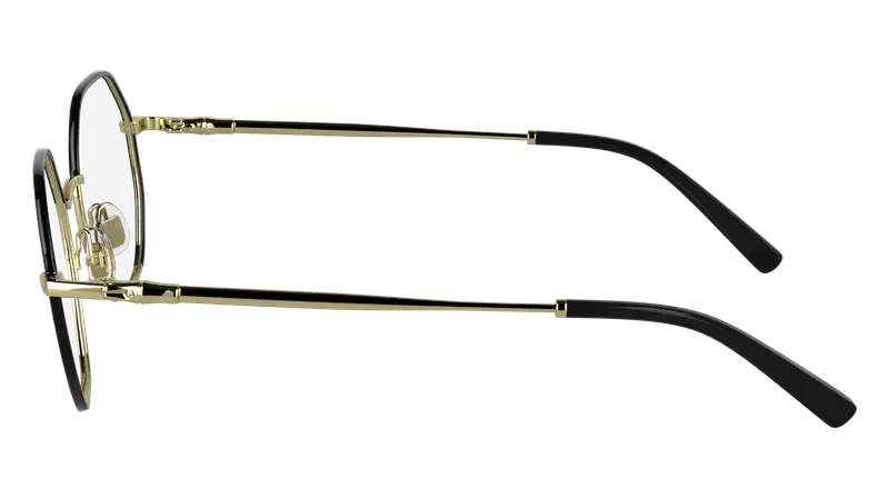 LONGCHAMP Donna LO2166 728 Montature da vista Metallo Oro Squadrata Normale miniatura 2