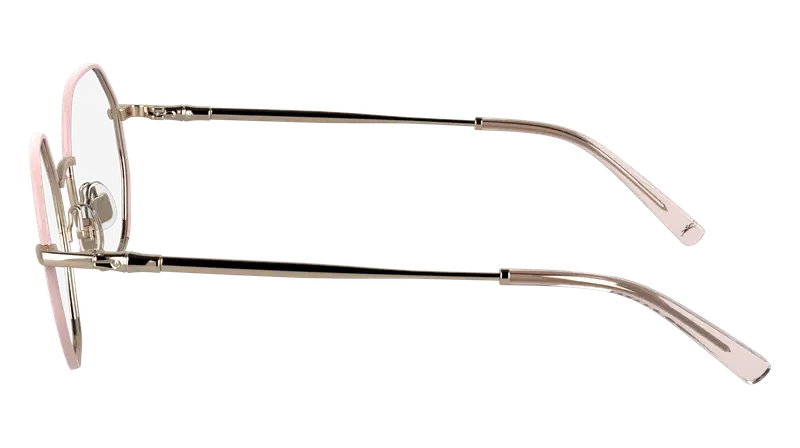 LONGCHAMP Donna LO2166 774 Montature da vista Metallo Oro Squadrata Normale miniatura 2