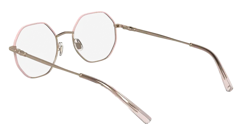 LONGCHAMP Donna LO2166 774 Montature da vista Metallo Oro Squadrata Normale miniatura 3