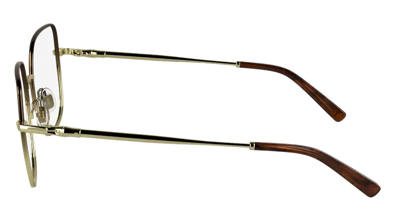 LONGCHAMP Donna LO2167 726 Montature da vista Metallo Oro Farfalla Normale miniatura 2