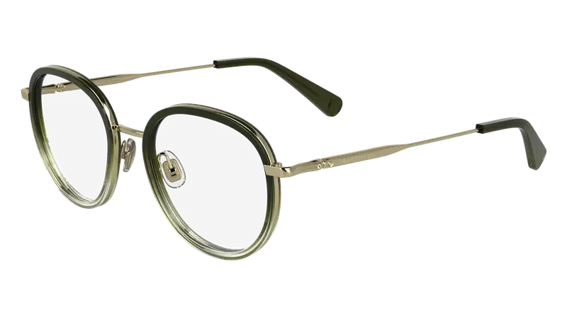 LONGCHAMP Donna LO2168 711 Montature da vista Metallo Oro  Rotonda Normale