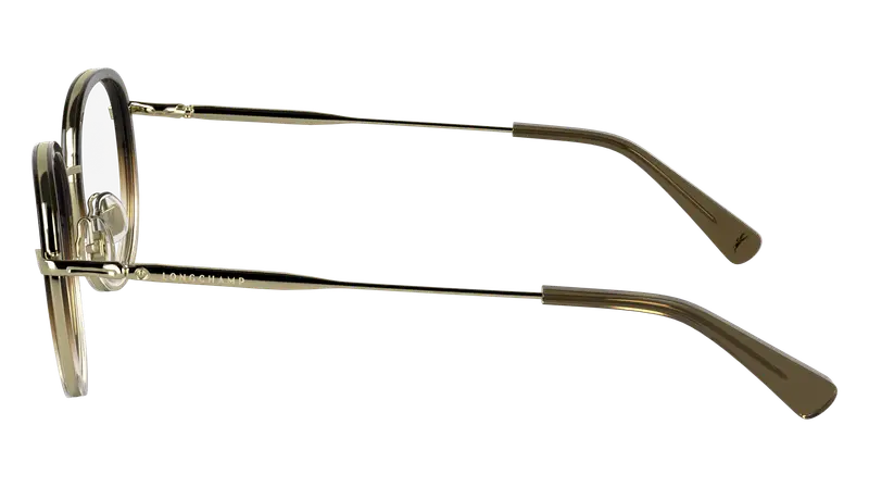 LONGCHAMP Donna LO2168 727 Montature da vista Metallo Oro Rotonda Normale miniatura 2