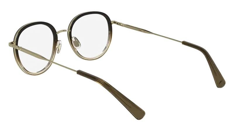 LONGCHAMP Donna LO2168 727 Montature da vista Metallo Oro Rotonda Normale miniatura 3