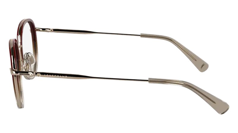 LONGCHAMP Donna LO2168 772 Montature da vista Metallo Oro Rotonda Normale miniatura 2