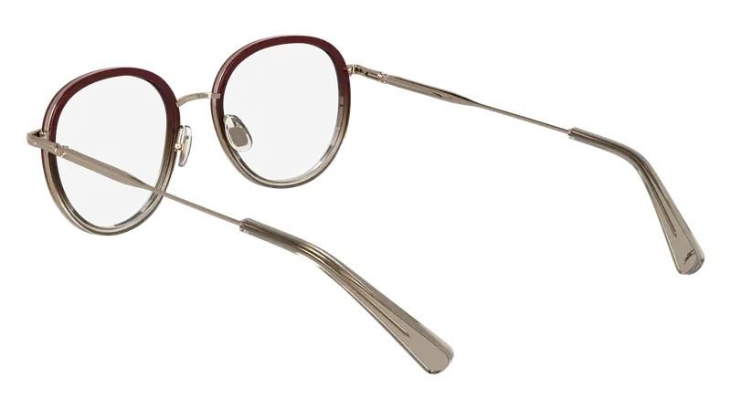 LONGCHAMP Donna LO2168 772 Montature da vista Metallo Oro Rotonda Normale miniatura 3