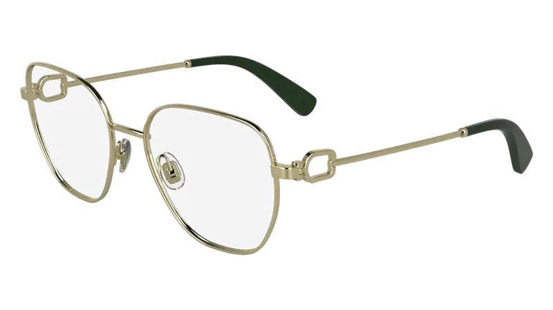 LONGCHAMP Donna LO2169 714 Montature da vista Metallo Oro  Squadrata Normale