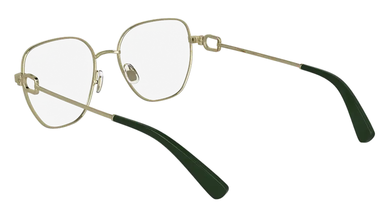 LONGCHAMP Donna LO2169 714 Montature da vista Metallo Oro Squadrata Normale miniatura 3