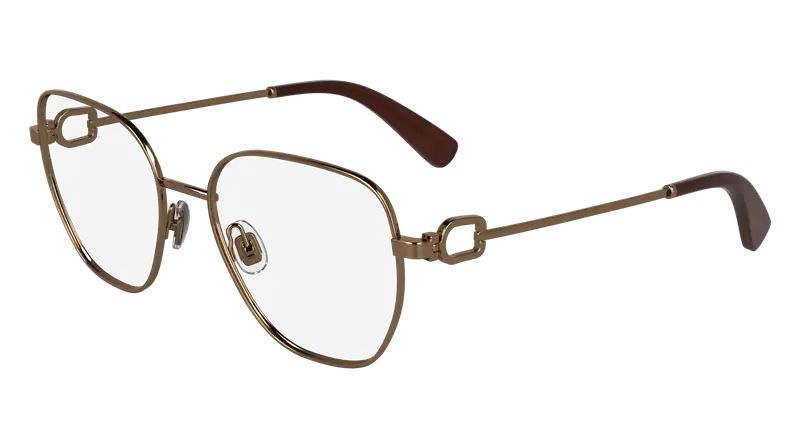 LONGCHAMP Donna LO2169 730 Montature da vista Metallo Oro  Squadrata Normale