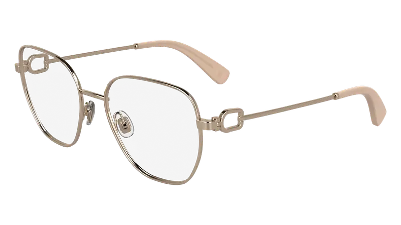 LONGCHAMP Donna LO2169 770 Montature da vista Metallo Oro  Squadrata Normale