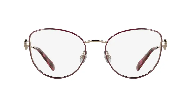 Donna LO2180 770 Montature da vista Metallo Oro Farfalla Normale miniatura 2