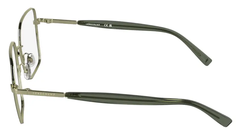 Donna LO2181 319 Montature da vista Metallo Verde Squadrata Normale miniatura 3