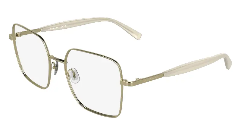 Donna LO2181 714 Montature da vista Metallo Oro Squadrata Normale