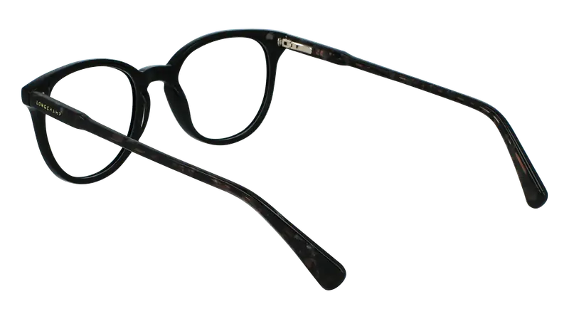 LONGCHAMP Donna LO2608 002 Montature da vista Acetato Nero Squadrata Normale Fotocromatiche miniatura 2