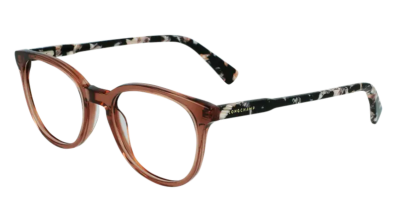 LONGCHAMP Donna LO2608 272 Montature da vista Acetato Nude  Squadrata Normale Fotocromatiche