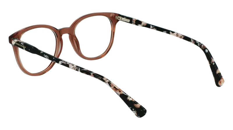 LONGCHAMP Donna LO2608 272 Montature da vista Acetato Nude Squadrata Normale Fotocromatiche miniatura 2