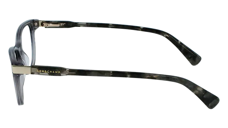 LONGCHAMP Donna LO2616 035 Montature da vista Acetato Grigio Squadrata Normale Fotocromatiche miniatura 3