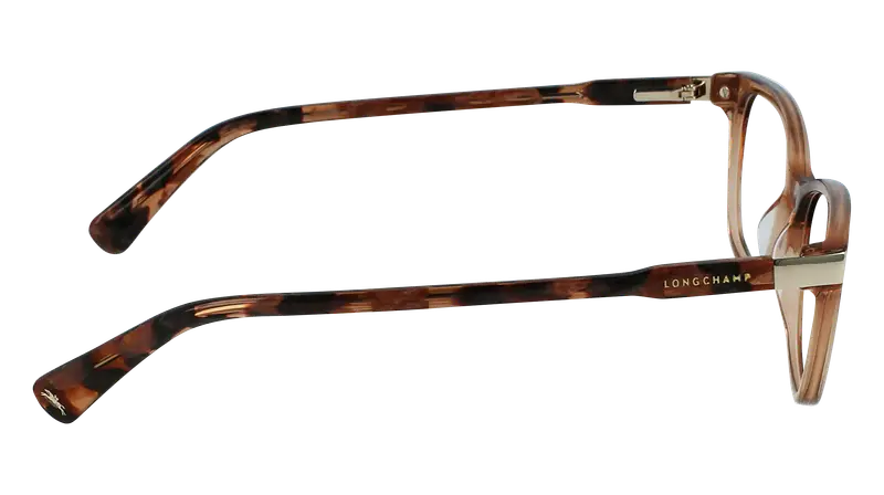 LONGCHAMP Donna LO2616 272 Montature da vista Acetato Nude Squadrata Normale Fotocromatiche miniatura 3