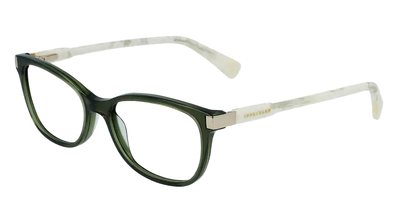 LONGCHAMP Donna LO2616 305 Montature da vista Acetato Grigio  Squadrata Normale Fotocromatiche