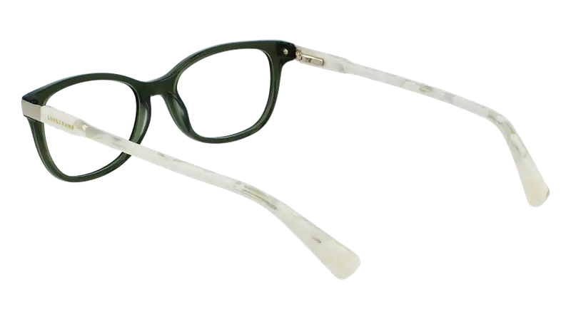 LONGCHAMP Donna LO2616 305 Montature da vista Acetato Grigio Squadrata Normale Fotocromatiche miniatura 2