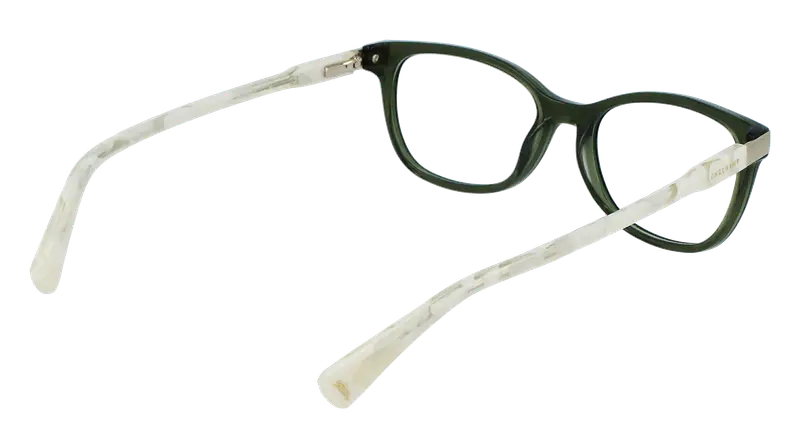 LONGCHAMP Donna LO2616 305 Montature da vista Acetato Grigio Squadrata Normale Fotocromatiche miniatura 3