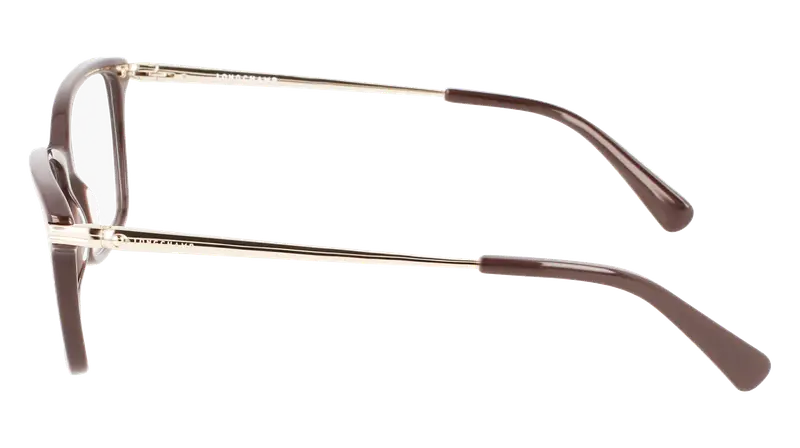 LONGCHAMP Donna LO2621 204 Montature da vista Acetato Marrone Squadrata Normale Fotocromatiche miniatura 3