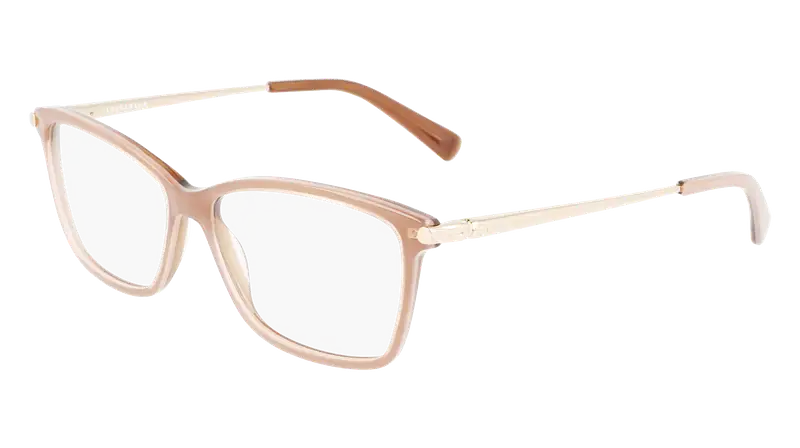 LONGCHAMP Donna LO2621 272 Montature da vista Acetato Nude  Cat Eye  Fotocromatiche