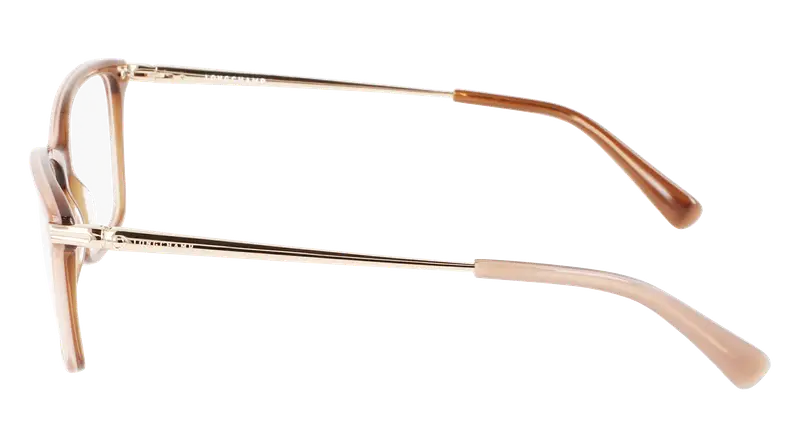 LONGCHAMP Donna LO2621 272 Montature da vista Acetato Nude Cat Eye Fotocromatiche miniatura 2