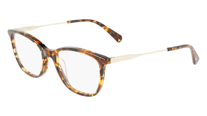 LONGCHAMP Donna LO2683 242 Montature da vista Acetato Havana  Squadrata Normale Fotocromatiche