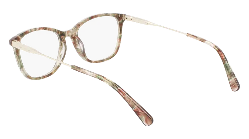 LONGCHAMP Donna LO2683 306 Montature da vista Acetato Verde Squadrata Normale Fotocromatiche miniatura 2