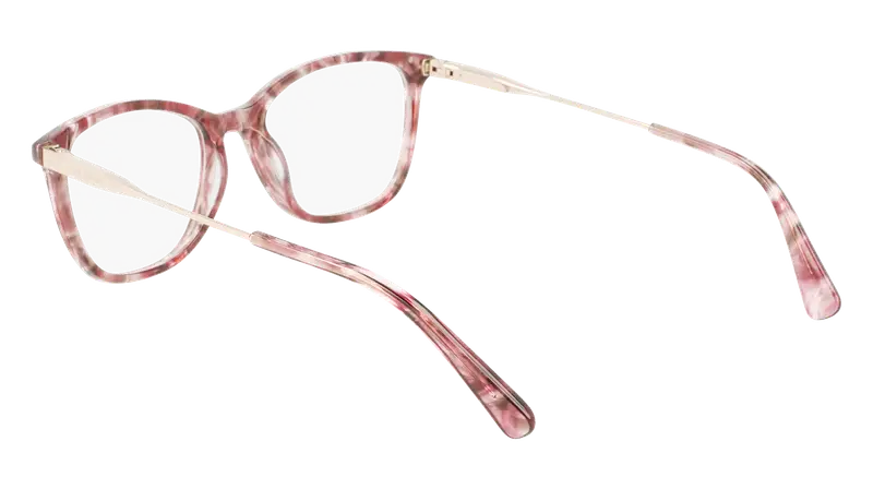 LONGCHAMP Donna LO2683 615 Montature da vista Acetato Rosa Squadrata Normale Fotocromatiche miniatura 2