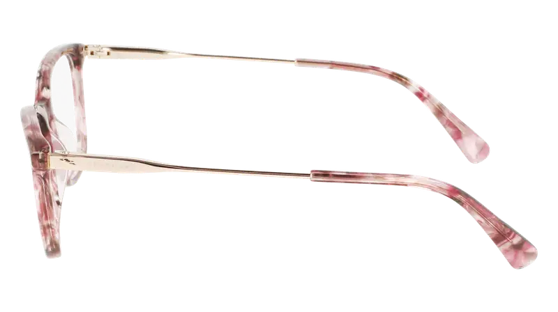 LONGCHAMP Donna LO2683 615 Montature da vista Acetato Rosa Squadrata Normale Fotocromatiche miniatura 3