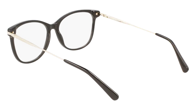 LONGCHAMP Donna LO2691 001 Montature da vista Acetato Nero Squadrata Normale Fotocromatiche miniatura 3