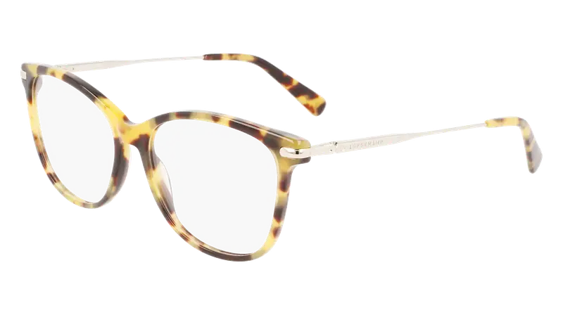 LONGCHAMP Donna LO2691 255 Montature da vista Acetato Havana  Squadrata Normale Fotocromatiche