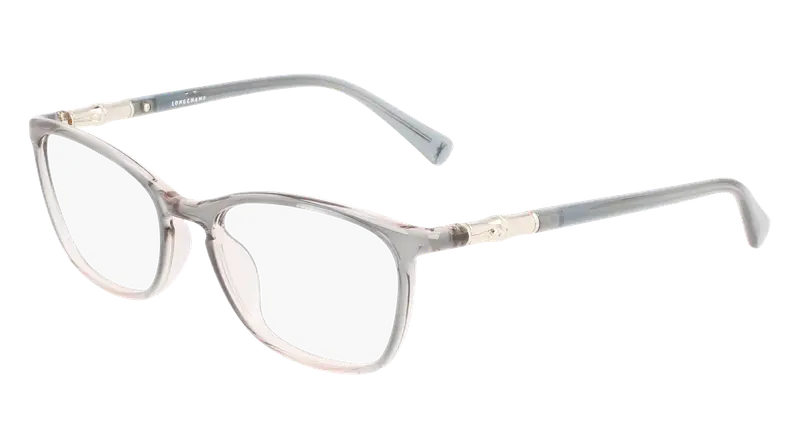 LONGCHAMP Donna LO2695 425 Montature da vista Bio-iniettato Blu  Squadrata Normale Fotocromatiche