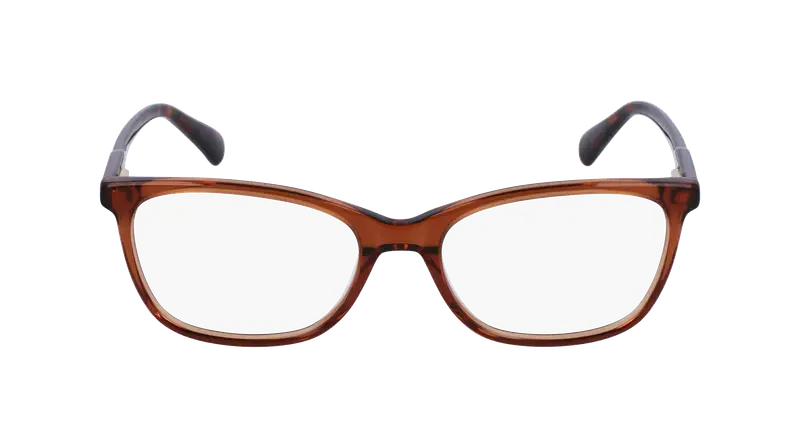 LONGCHAMP Donna LO2708 200 Montature da vista Acetato Marrone Geometrica Fotocromatiche miniatura 2