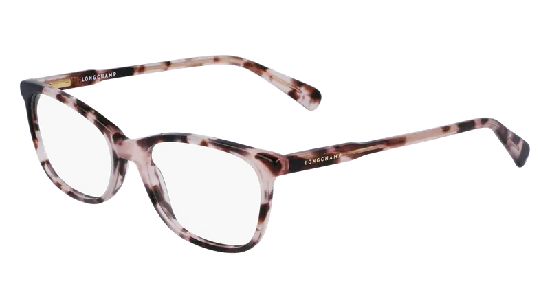 LONGCHAMP Donna LO2708 690 Montature da vista Acetato Rosa  Geometrica  Fotocromatiche