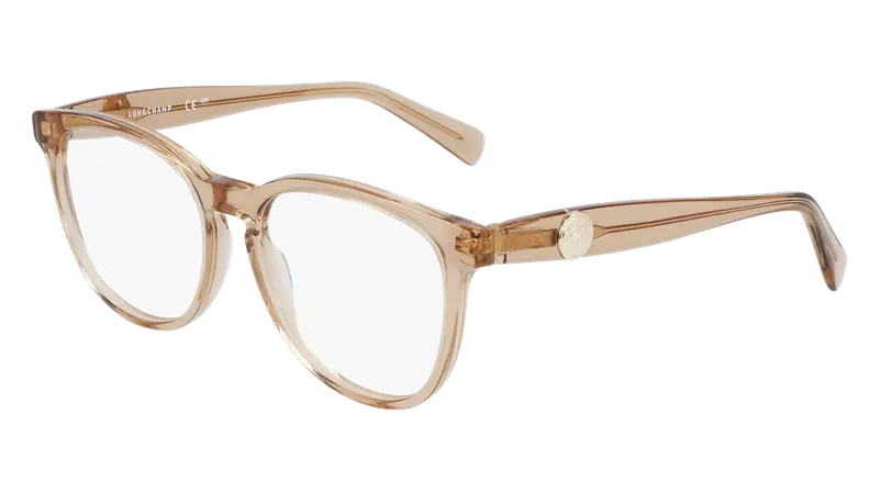 LONGCHAMP Donna LO2729 272 Montature da vista Acetato Nude  Geometrica Normale Normale