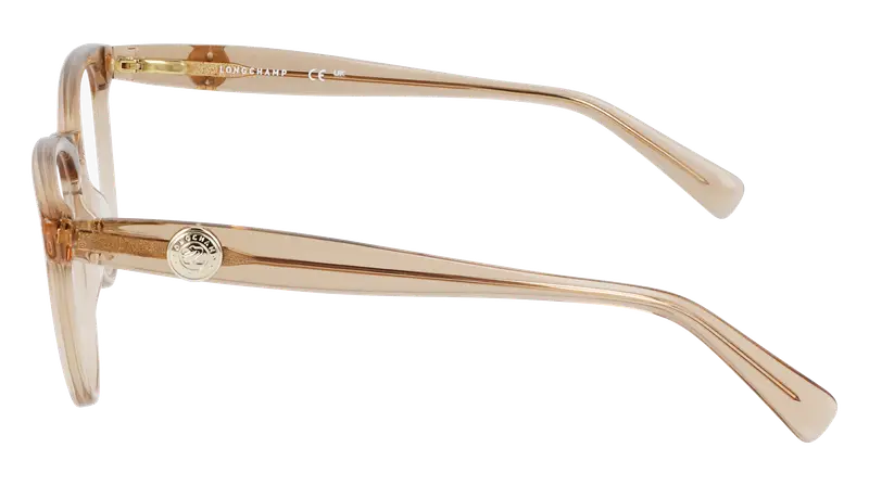 LONGCHAMP Donna LO2729 272 Montature da vista Acetato Nude Geometrica Normale Normale miniatura 3